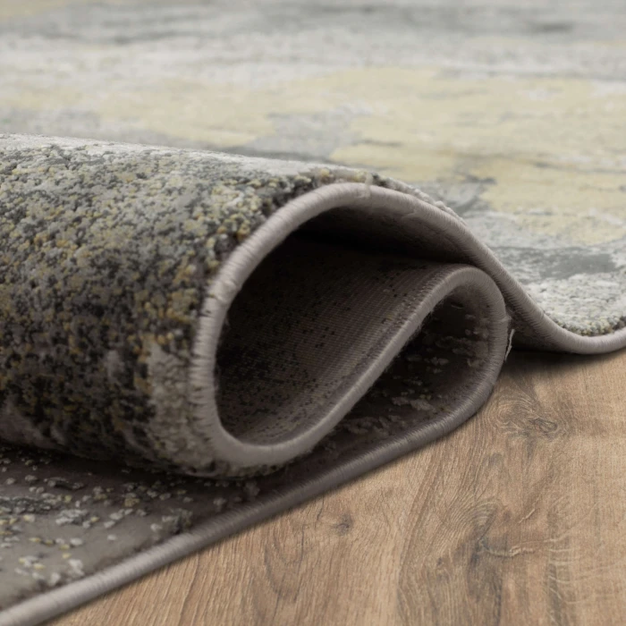 Karastan Tryst Grey/Silver R1289 9 ft. X 12 ft. Rectangle Rug