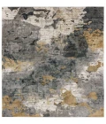 Karastan Tryst Grey/Silver R1289 5 ft. X 8 ft. Rectangle Rug