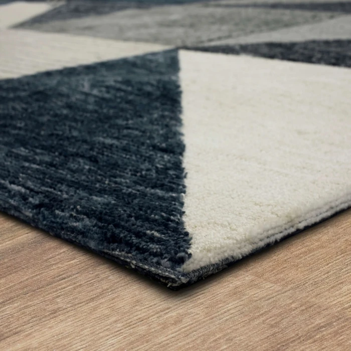 Karastan Oblique Blue 8' x 10' Area Rug