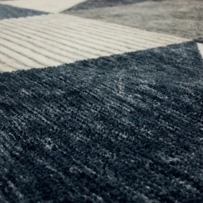 Karastan Oblique Blue 8' x 10' Area Rug