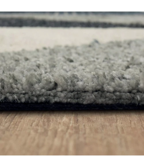 Karastan Oblique Blue 8' x 10' Area Rug