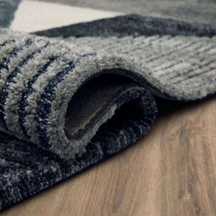 Karastan Oblique Blue 8' x 10' Area Rug