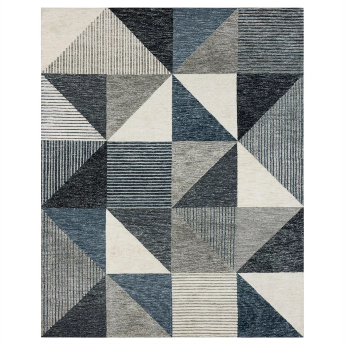 Karastan Oblique Blue 8' x 10' Area Rug