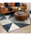 Karastan Oblique Blue 8' x 10' Area Rug