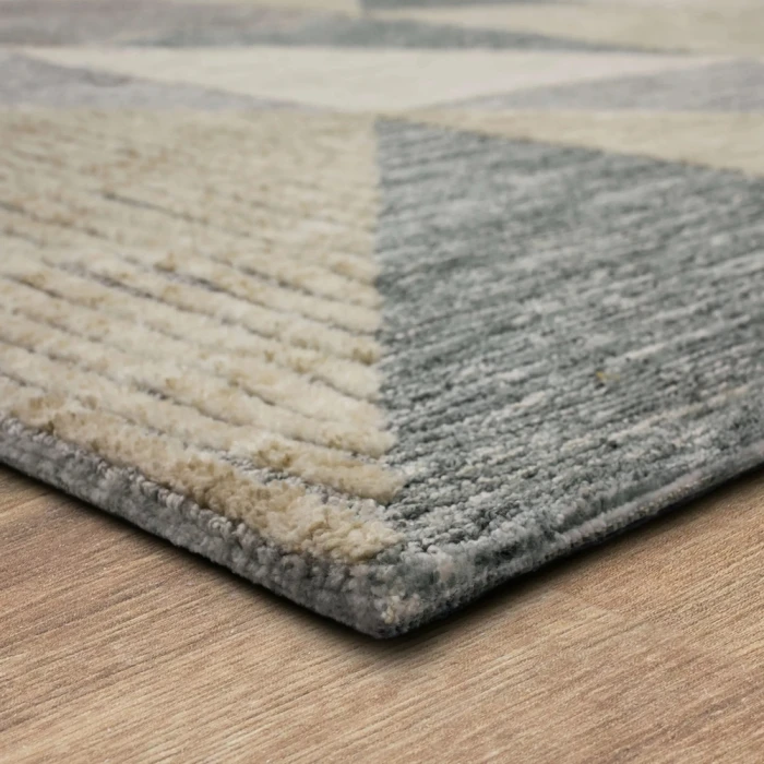 Karastan Oblique Tan 8' x 10' Area Rug