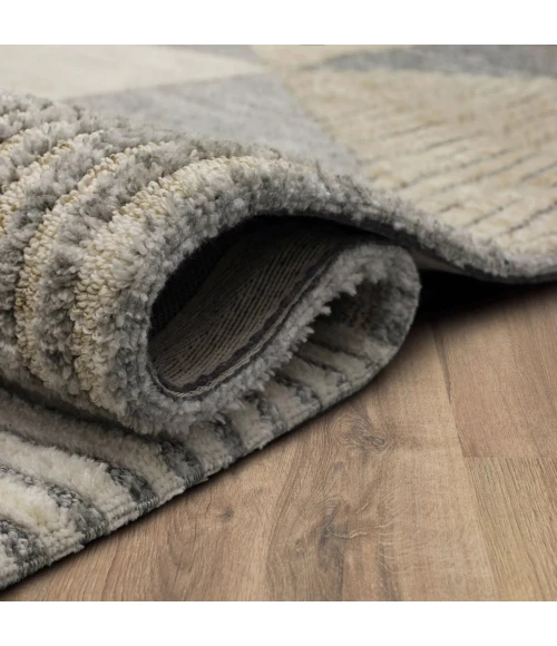 Karastan Oblique Tan 8' x 10' Area Rug