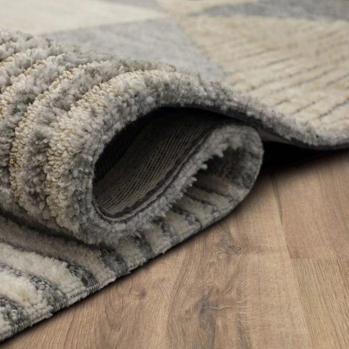 Karastan Oblique Tan 8' x 10' Area Rug