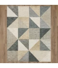 Karastan Oblique Tan 8' x 10' Area Rug