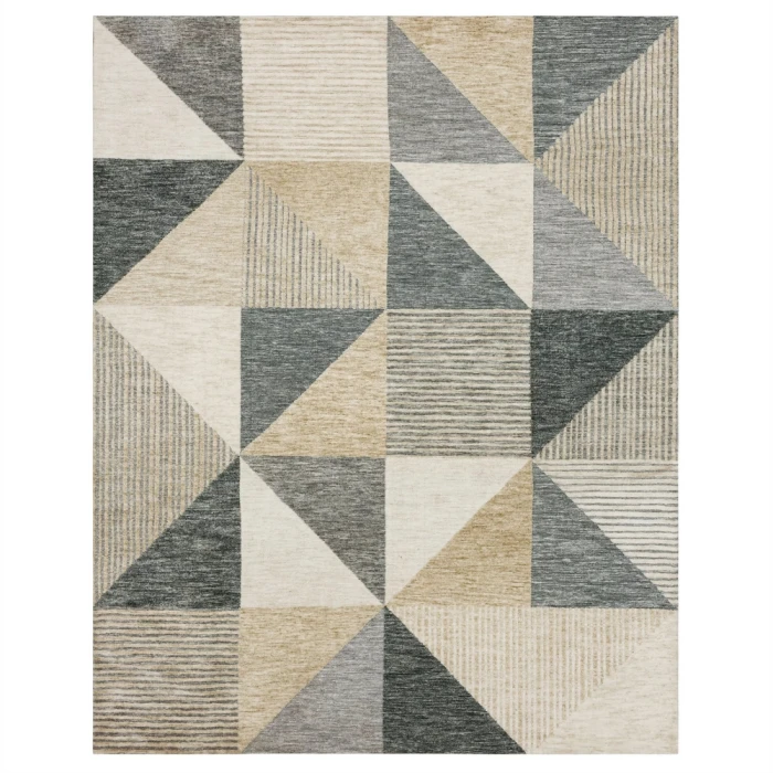 Karastan Oblique Tan 8' x 10' Area Rug