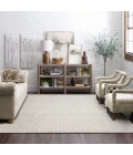 Karastan Forsyth Park Ivory Aqua R1414 8ft. X 10ft. Rect. Rug