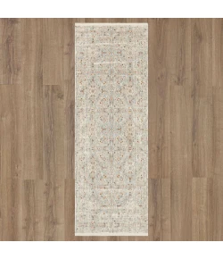 Karastan Solitude Pandosia Cream Lt Beige Rug 2 ft. 7 in. X 7 ft. 3 in. Runner