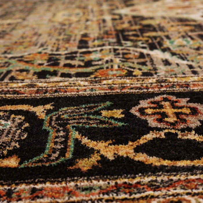 Karastan Spice Market Charcoal 90661 5ft. 3in. X 7ft. 10in. Rect. Rug