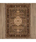 Karastan Spice Market Charcoal 90661 9ft. 6in. X 12ft. 11in. Rect. Rug