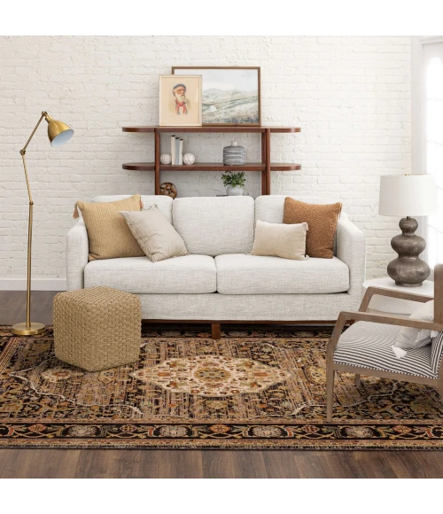 Karastan Spice Market Charcoal 90661 8ft. X 11ft. Rect. Rug