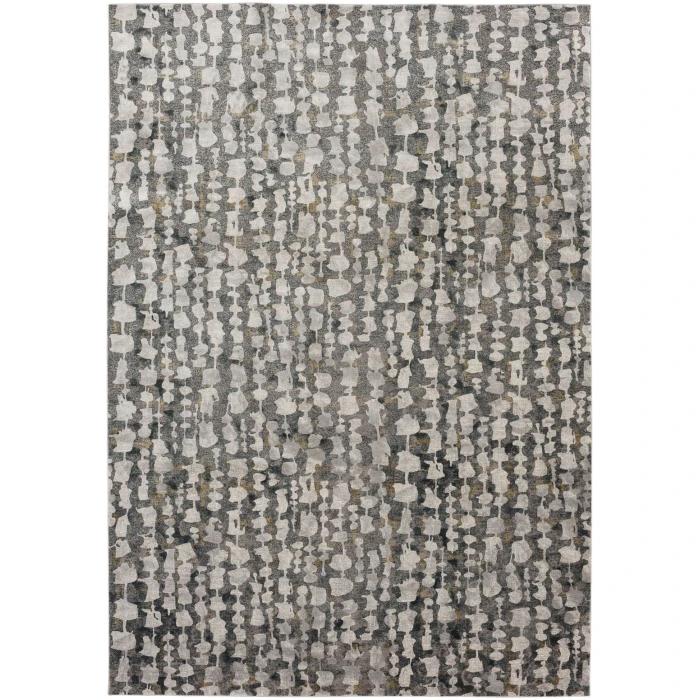 Karastan Tryst Grey/Silver R1287 9 ft. X 12 ft. Rectangle Rug