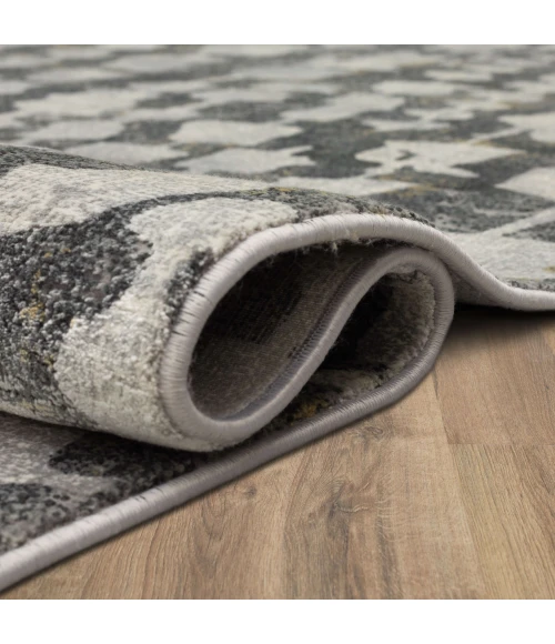 Karastan Tryst Grey/Silver R1287 12 ft. X 15 ft. Rectangle Rug