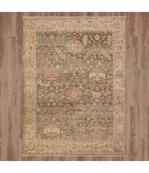 Karastan Sundar Charcoal R1427 1ft. 6in. X 1ft. 6in. Rect. Rug