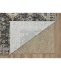 Karastan Windermere Grey/Silver R1258 7 ft. 10 in. X 10 ft. 3 in. Rectangle Rug
