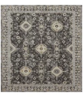 Karastan Windermere Grey/Silver R1258 7 ft. 10 in. X 10 ft. 3 in. Rectangle Rug
