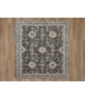 Karastan Windermere Grey/Silver R1258 7 ft. 10 in. X 10 ft. 3 in. Rectangle Rug