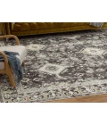 Karastan Windermere Grey/Silver R1258 7 ft. 10 in. X 10 ft. 3 in. Rectangle Rug