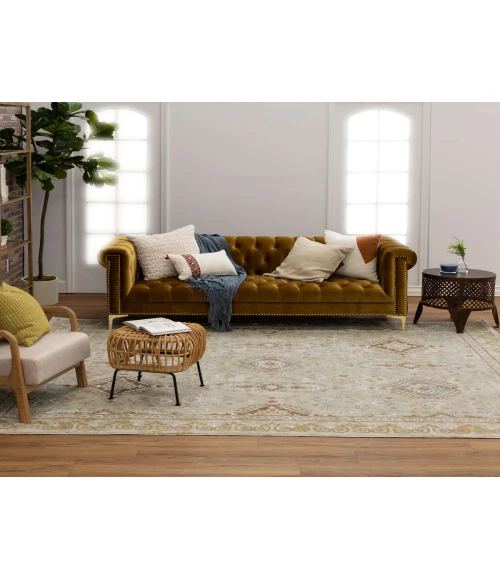 Karastan Windermere Ivory/White R1258 7 ft. 10 in. X 10 ft. 3 in. Rectangle Rug