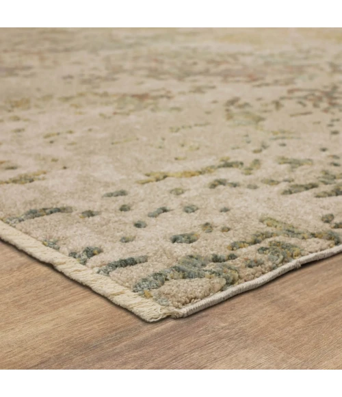 Karastan Reflection Beige 6' 6" x 9' 10" Area Rug