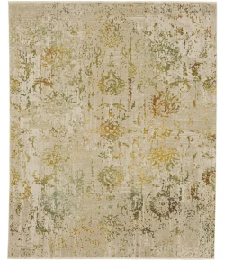 Karastan Memento Reflection Beige Rug 6 ft. 6 in. X 9 ft. 10 in. Rectangle