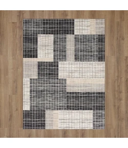 Karastan Vanguard By Drew & Jonathan Home Resolute Frost Grey Rug 1 ft. 6 in. X 1 ft. 6 in. Rectangle