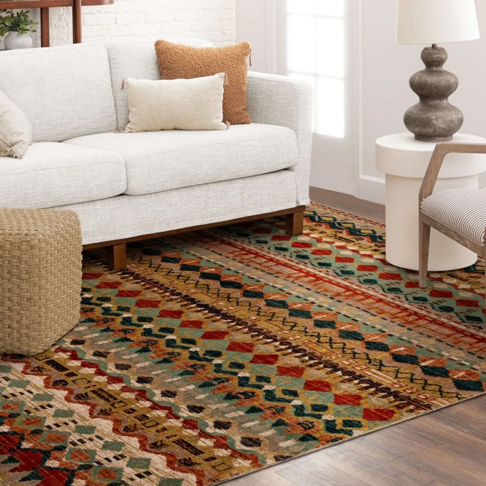 Karastan Spice Market Multi 90932 8ft. X 11ft. Rect. Rug