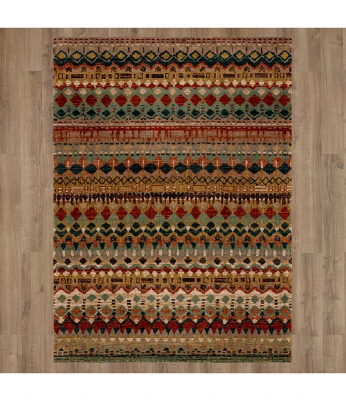 Karastan Spice Market Multi 90932 5ft. 3in. X 7ft. 10in. Rect. Rug