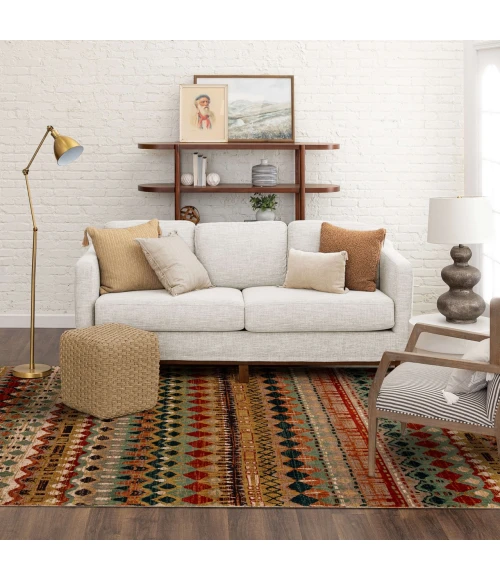 Karastan Spice Market Multi 90932 8ft. X 11ft. Rect. Rug