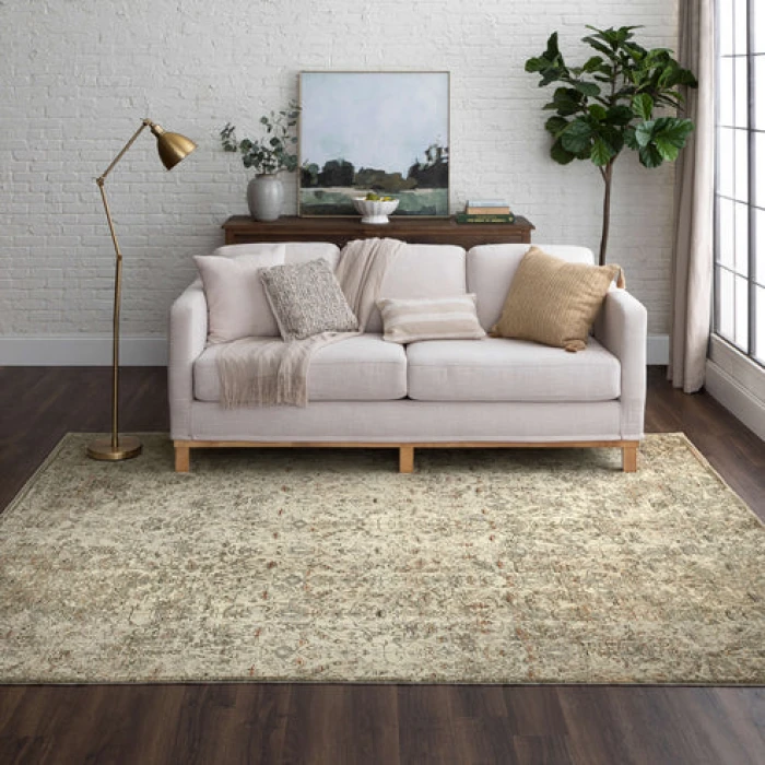 Karastan Divina Cream Sanctum Cream 9ft. x 11ft. 9in. Rect. Rug