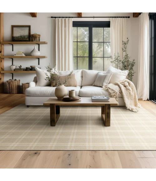 Karastan Scofield Beige R1467 8ft. X 10ft. Rect. Rug