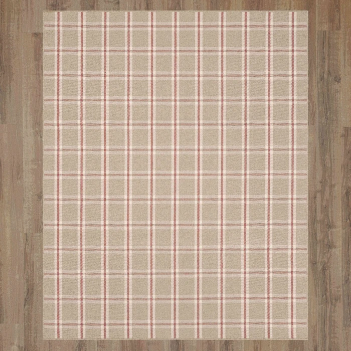 Karastan Scofield Red R1467 9ft. X 12ft. Rect. Rug