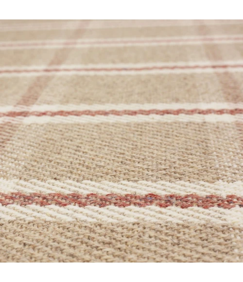 Karastan Scofield Red R1467 6ft. X 9ft. Rect. Rug