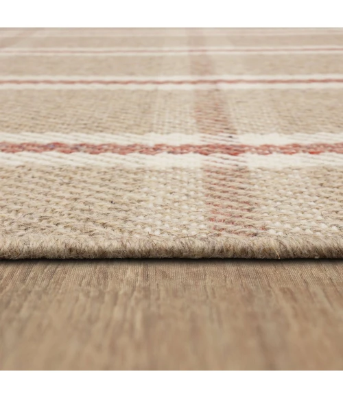 Karastan Scofield Red R1467 6ft. X 9ft. Rect. Rug