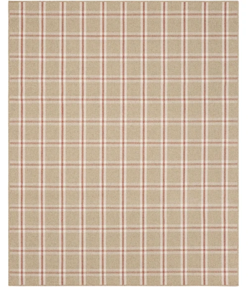 Karastan Scofield Red R1467 6ft. X 9ft. Rect. Rug