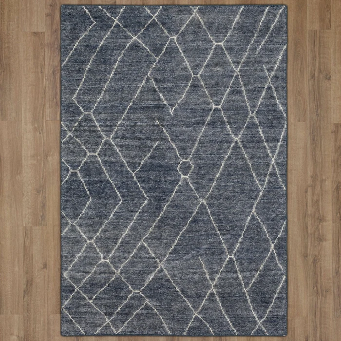Karastan Rugs Tangier Spartel Blue Steel