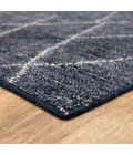 Karastan Spartel Blue Steel 1' 6" x 1' 6" Area Rug