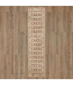 Karastan Windermere Orange R1275 2 ft. 6 in. X 10 ft. Rectangle Rug