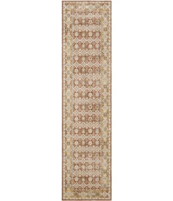 Karastan Windermere Orange R1275 2 ft. 6 in. X 10 ft. Rectangle Rug