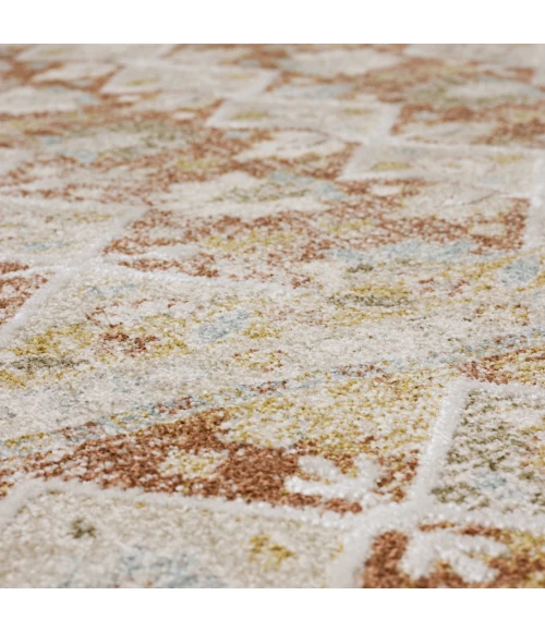 Karastan Windermere Orange R1275 2 ft. 6 in. X 10 ft. Rectangle Rug