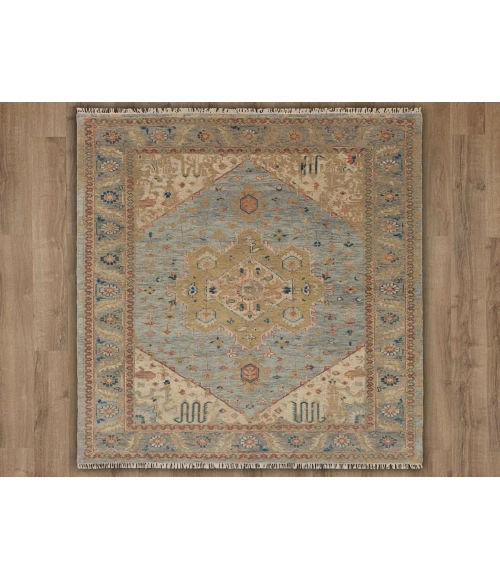 Karastan Talmadge Slate 1' 6" x 1' 6" Area Rug