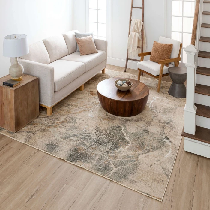 Karastan Tesoro Cream 7' 10" x 10' 3" Area Rug