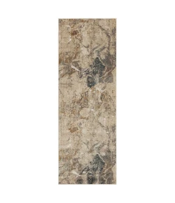 Karastan Echo Tesoro Cream Rug 2 ft. 7 in. X 7 ft. 3 in. Runner