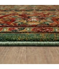Karastan Spice Market Aquamarine 90662 5ft. 3in. X 7ft. 10in. Rect. Rug