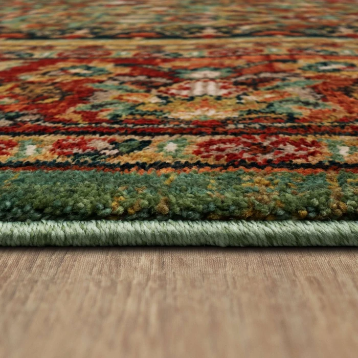 Karastan Spice Market Aquamarine 90662 5ft. 3in. X 7ft. 10in. Rect. Rug
