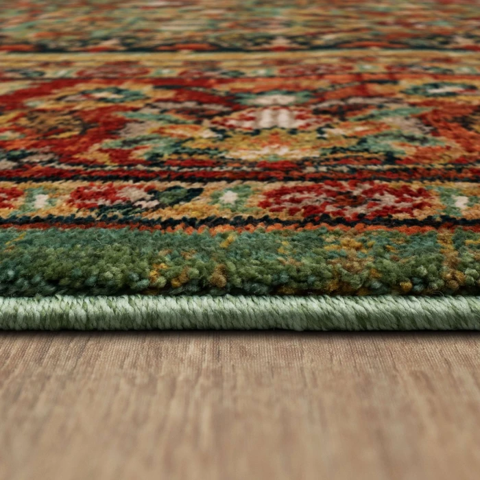 Karastan Spice Market Aquamarine 90662 9ft. 6in. X 12ft. 11in. Rect. Rug