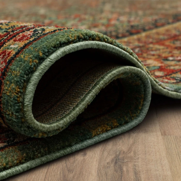 Karastan Spice Market Aquamarine 90662 9ft. 6in. X 12ft. 11in. Rect. Rug